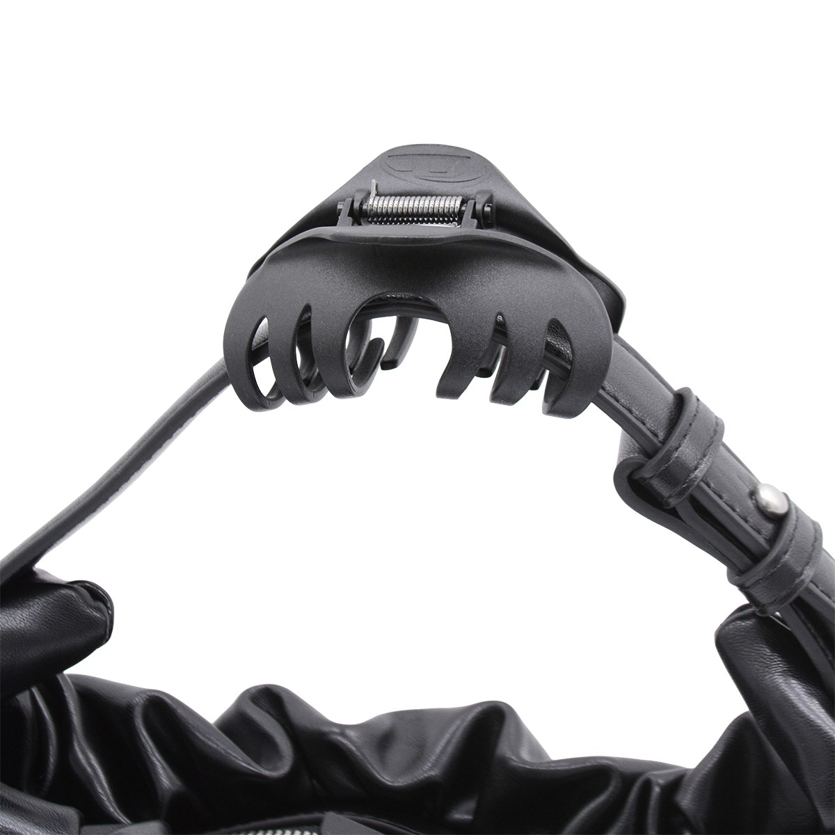BLACK GRAB-D HOBO S SHOULDER BAG