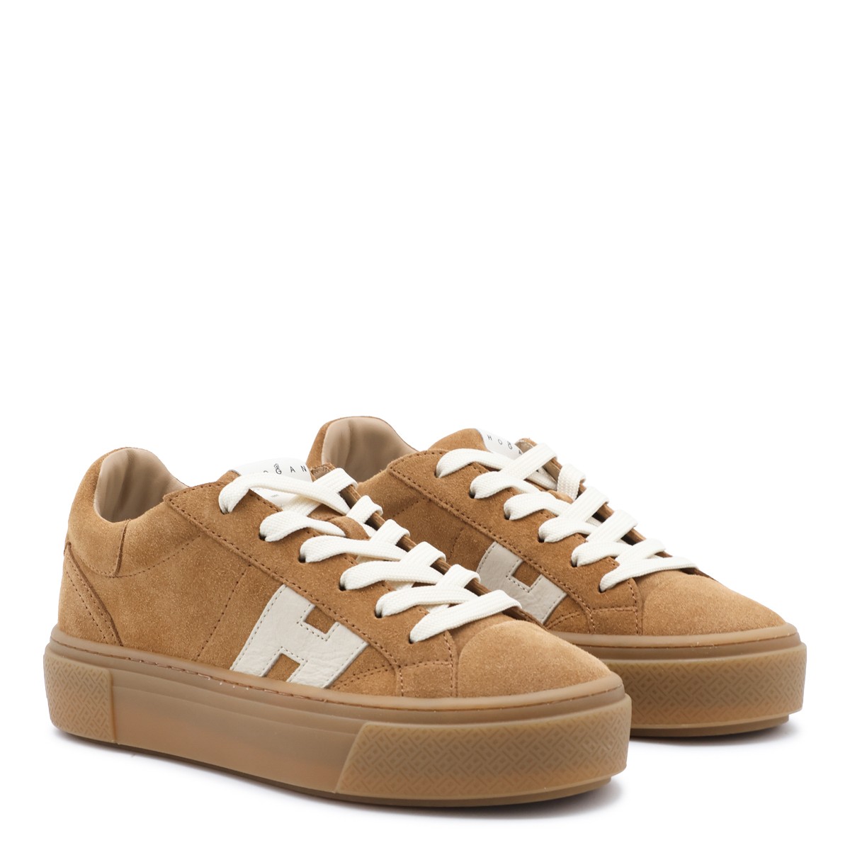 BEIGE SUEDE CROSSWIND SNEAKERS