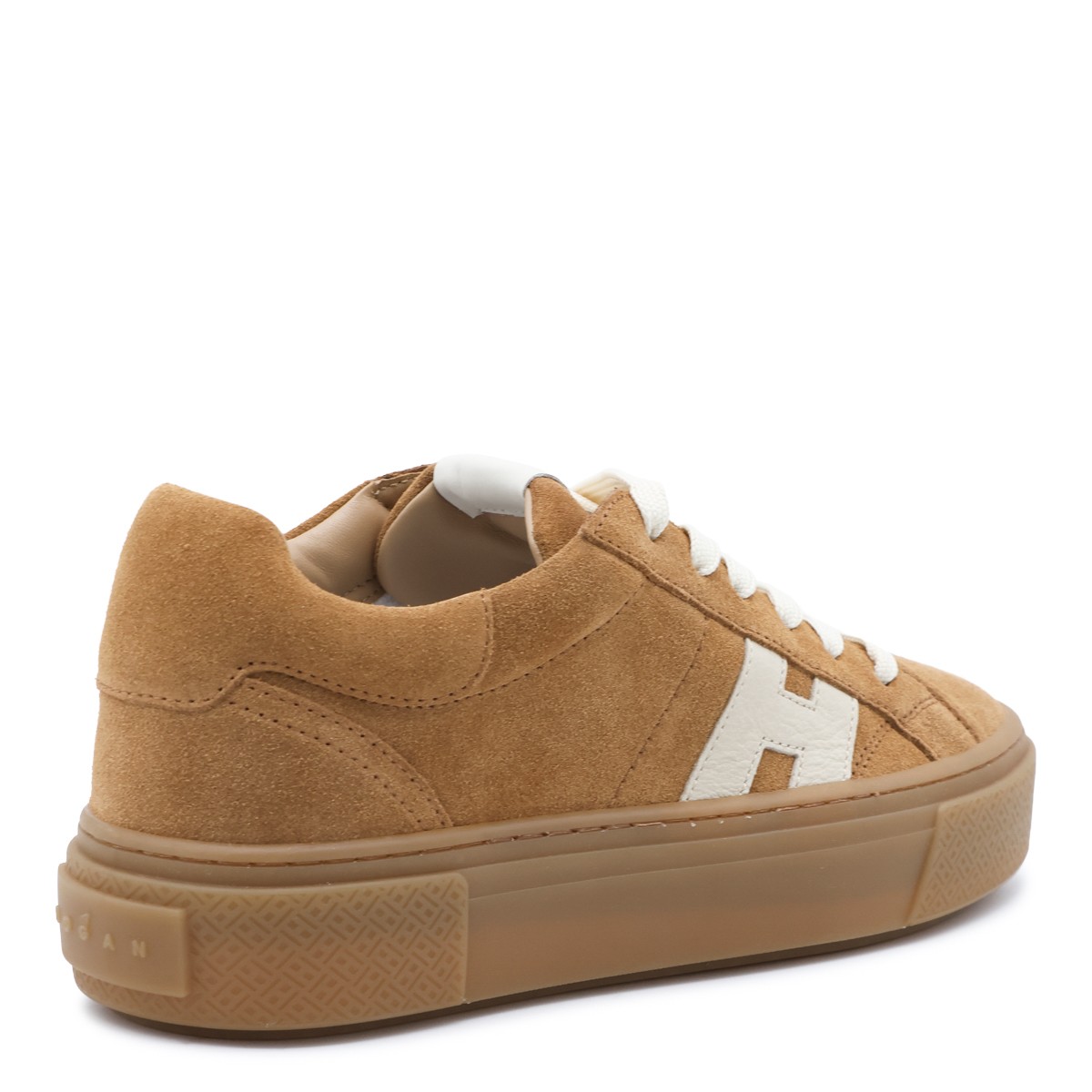 BEIGE SUEDE CROSSWIND SNEAKERS
