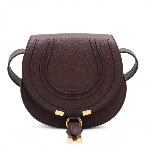 BROWN LEATHER MARCIE...