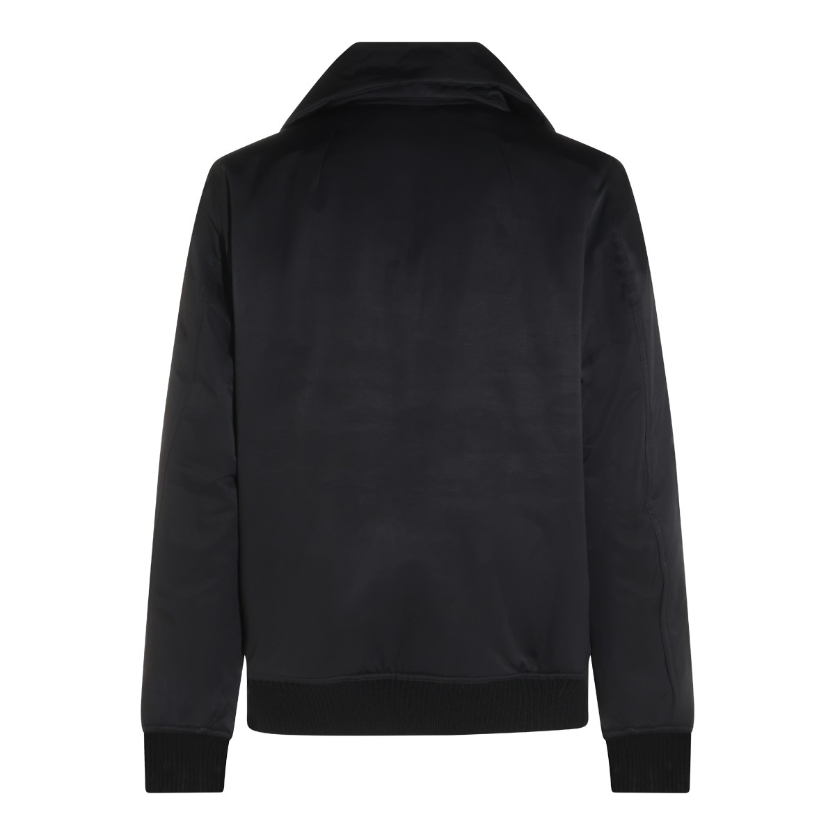 BLACK COTTON DRACUFLIGHT CASUAL JACKET
