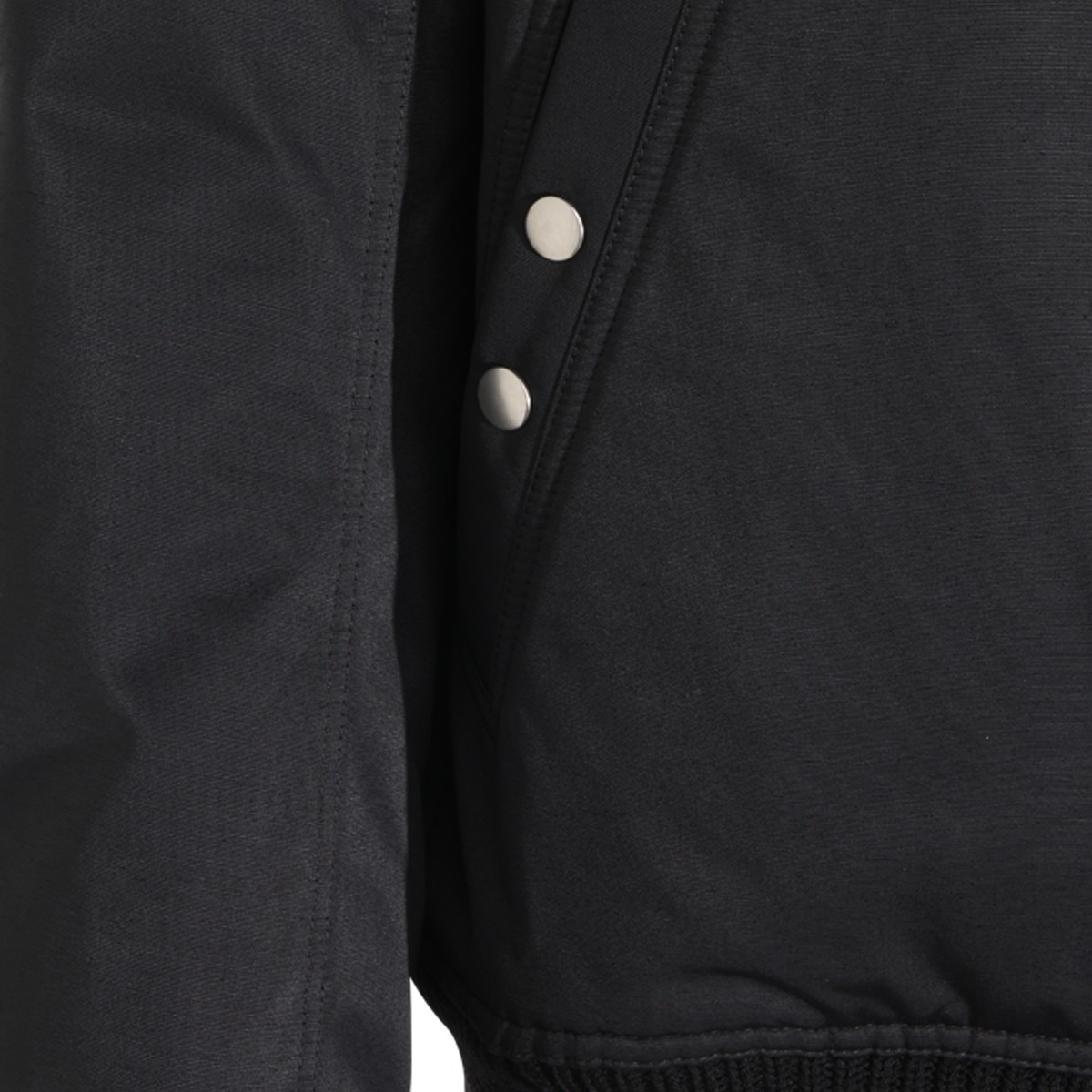 BLACK COTTON DRACUFLIGHT CASUAL JACKET