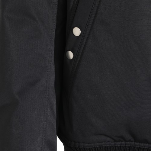 BLACK COTTON DRACUFLIGHT CASUAL JACKET