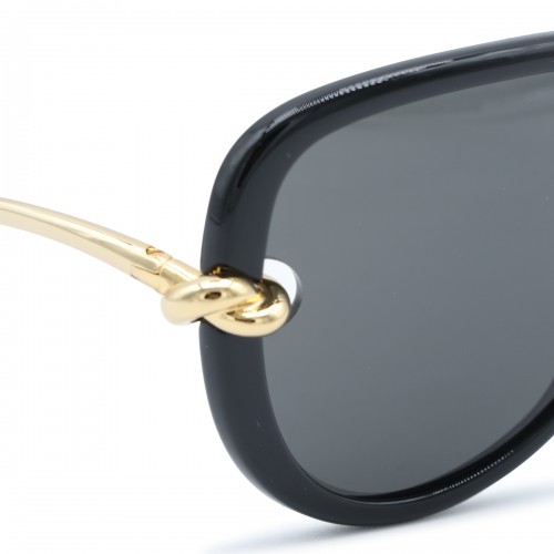 BLACK AND GOLD SUNGLASS