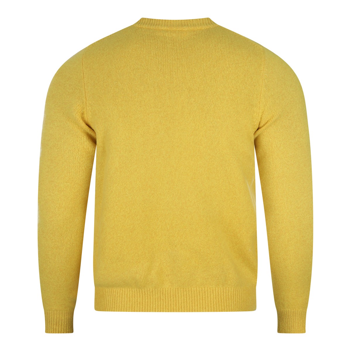 YELLOW WOOL KNITWEAR