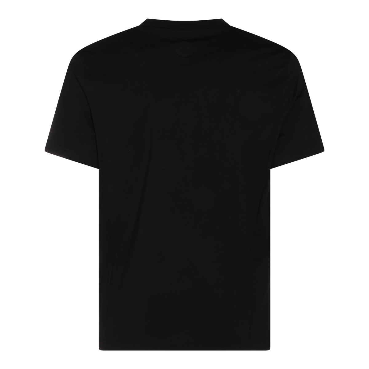BLACK 3D LOGO COTTON T-SHIRT