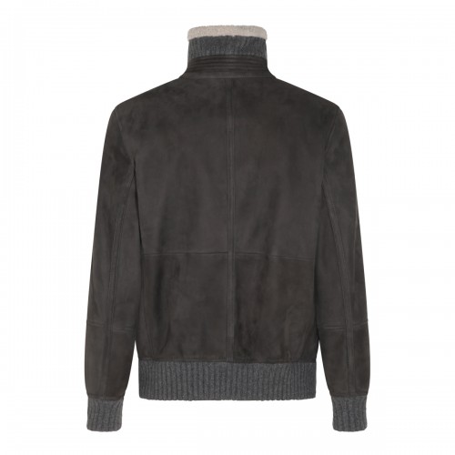 MUD SUEDE LEATHER JACKET 2