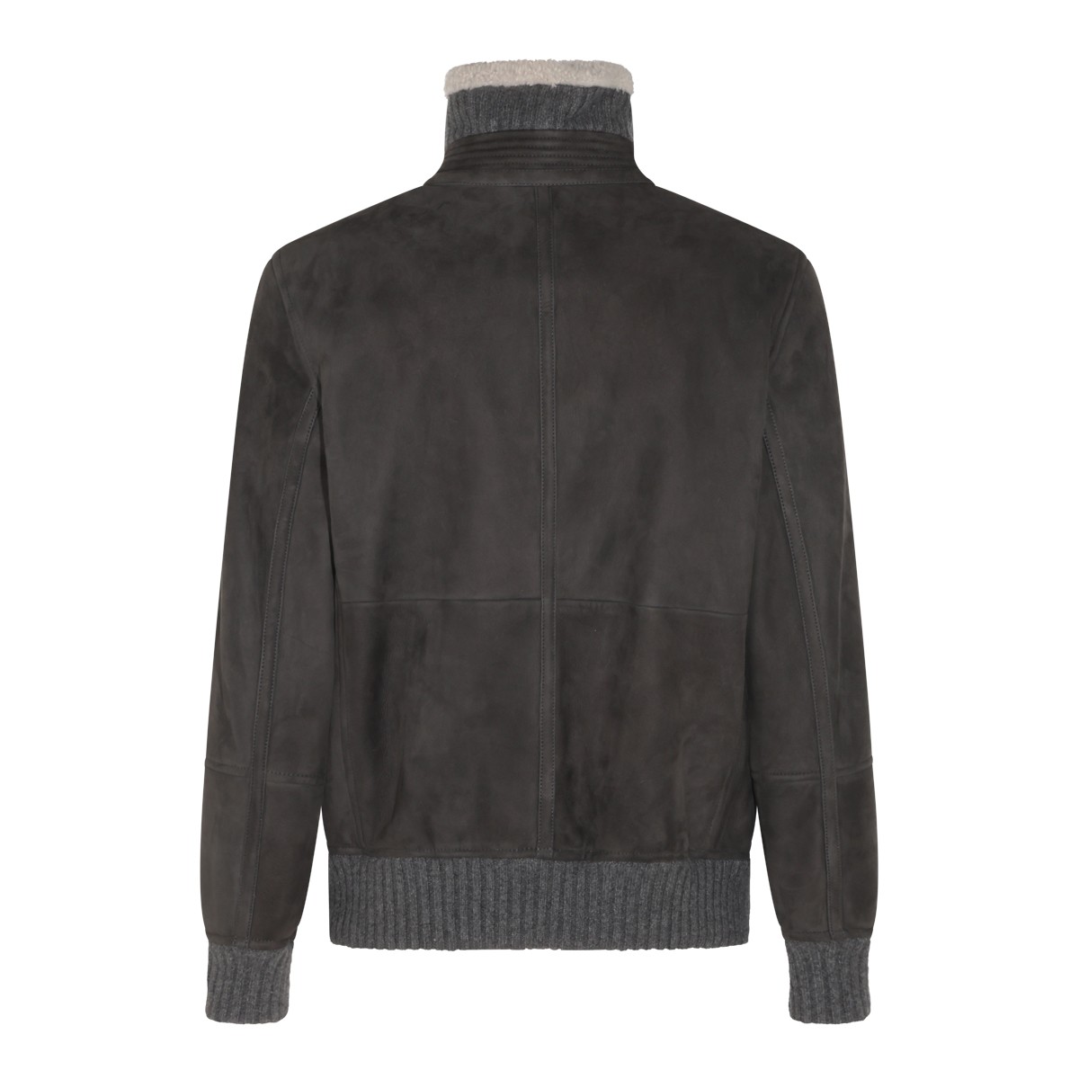 MUD SUEDE LEATHER JACKET