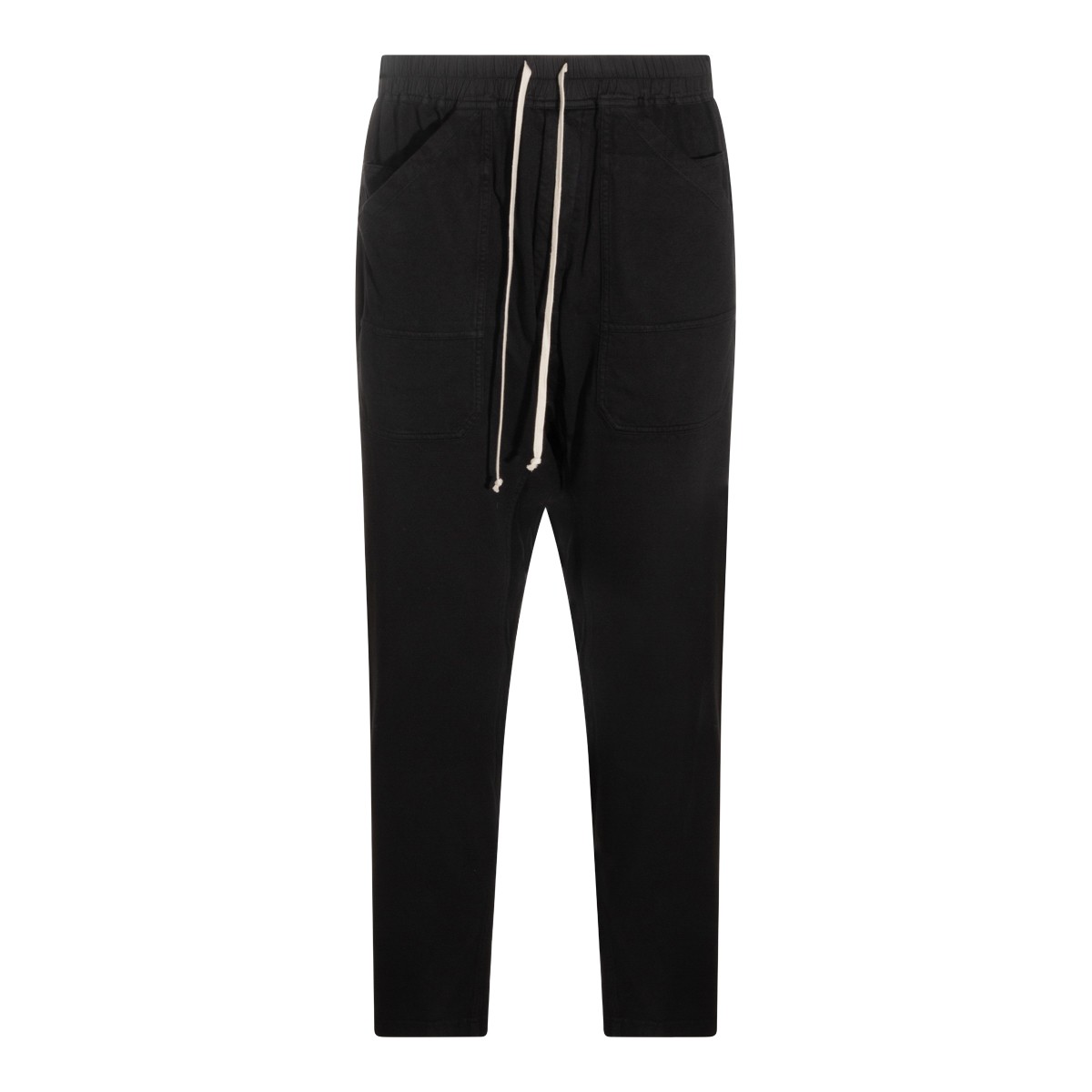 BLACK COTTON CARGO PANT