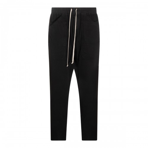 BLACK COTTON CARGO PANT