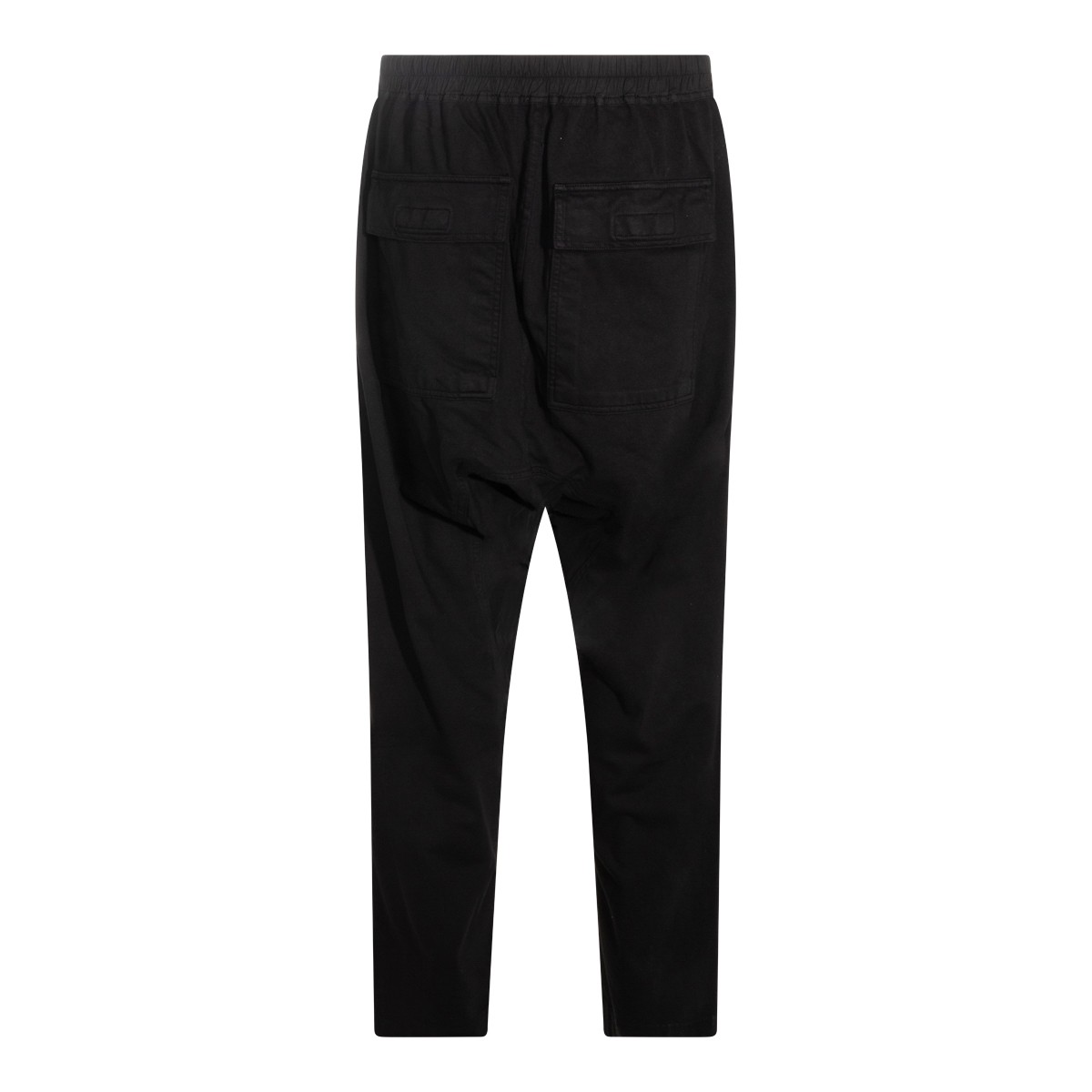 BLACK COTTON CARGO PANT