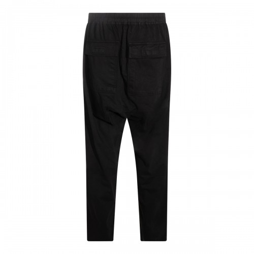 BLACK COTTON CARGO PANT
