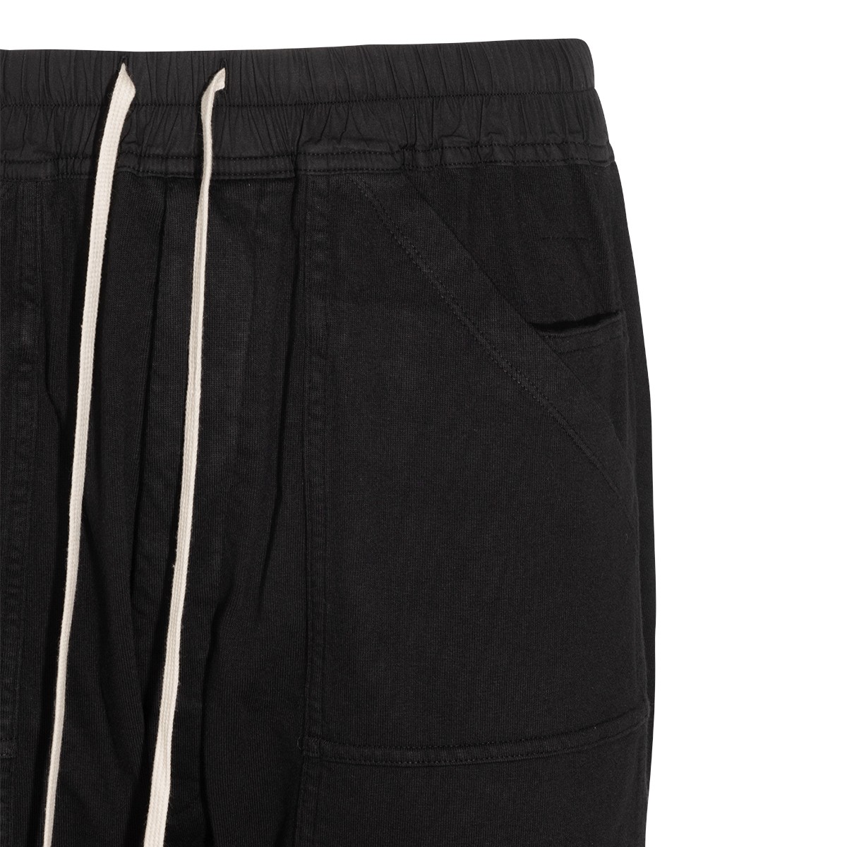 BLACK COTTON CARGO PANT