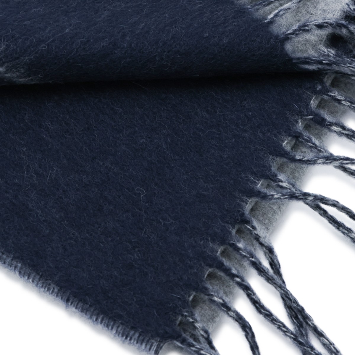 MINERAL GREY WOOL SCARF