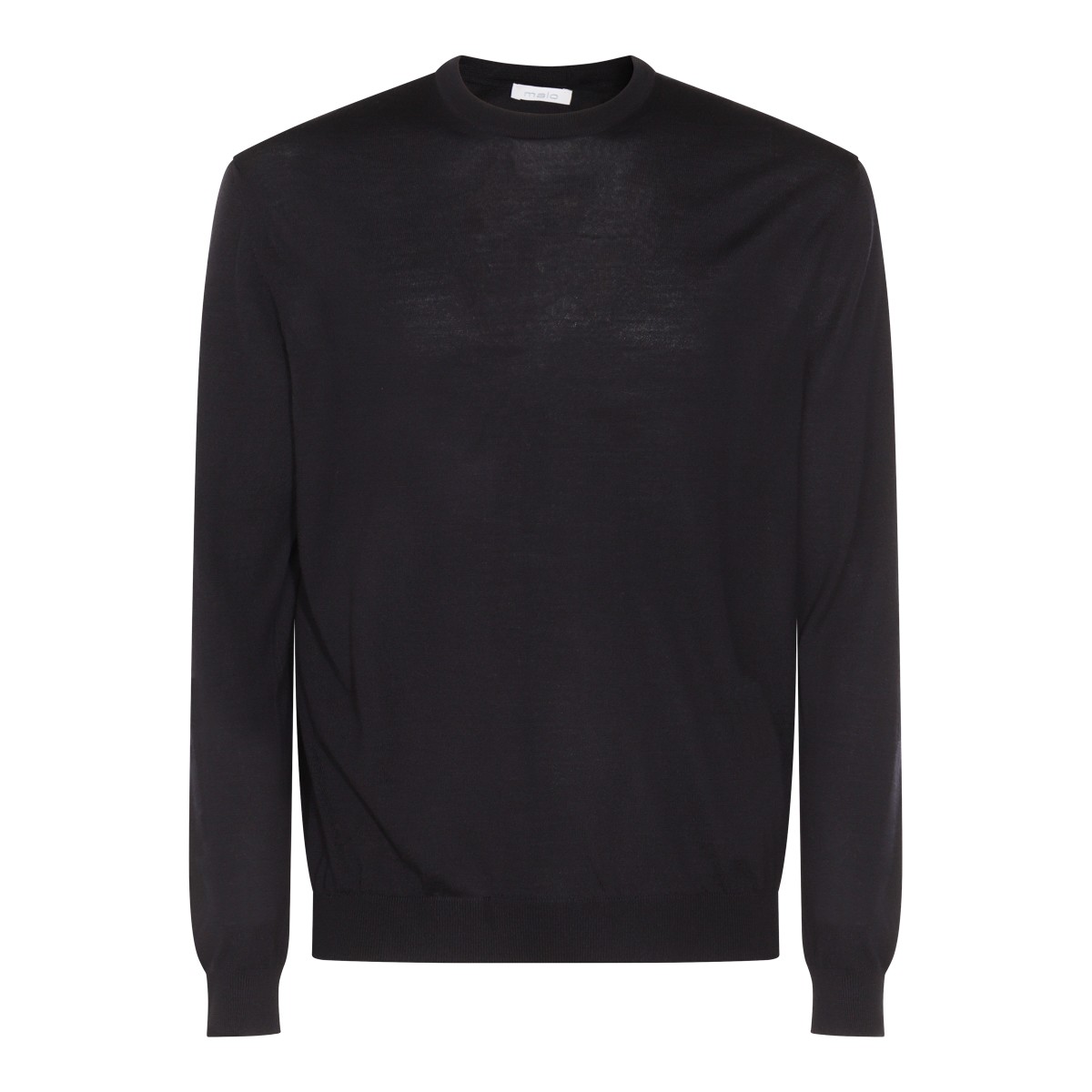 BLUE WOOL KNITWEAR