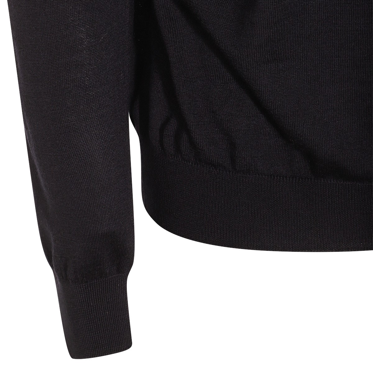 BLUE WOOL KNITWEAR