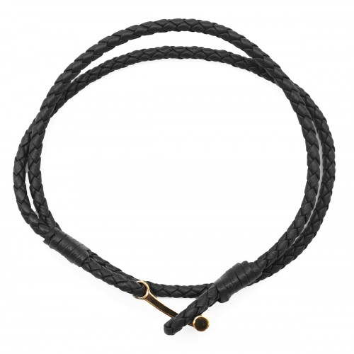 BLACK AND GOLD LEATHER... 2