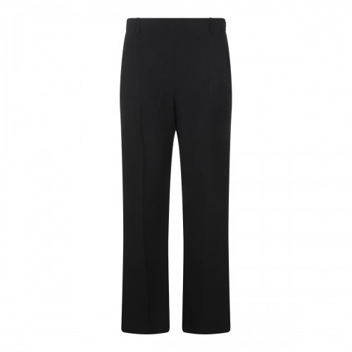 BLACK WOOL PANTS