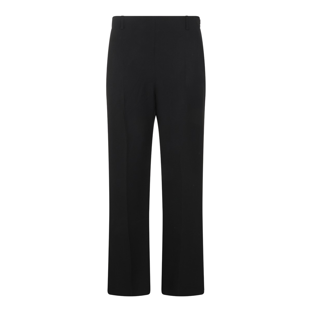 BLACK WOOL PANTS