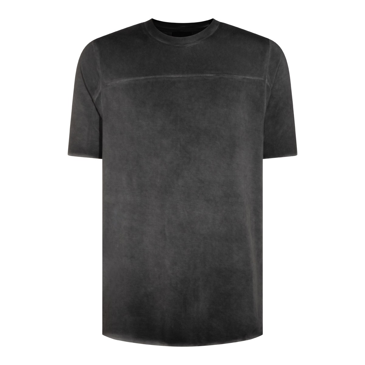 COLD GREY VISCOSE T-SHIRT