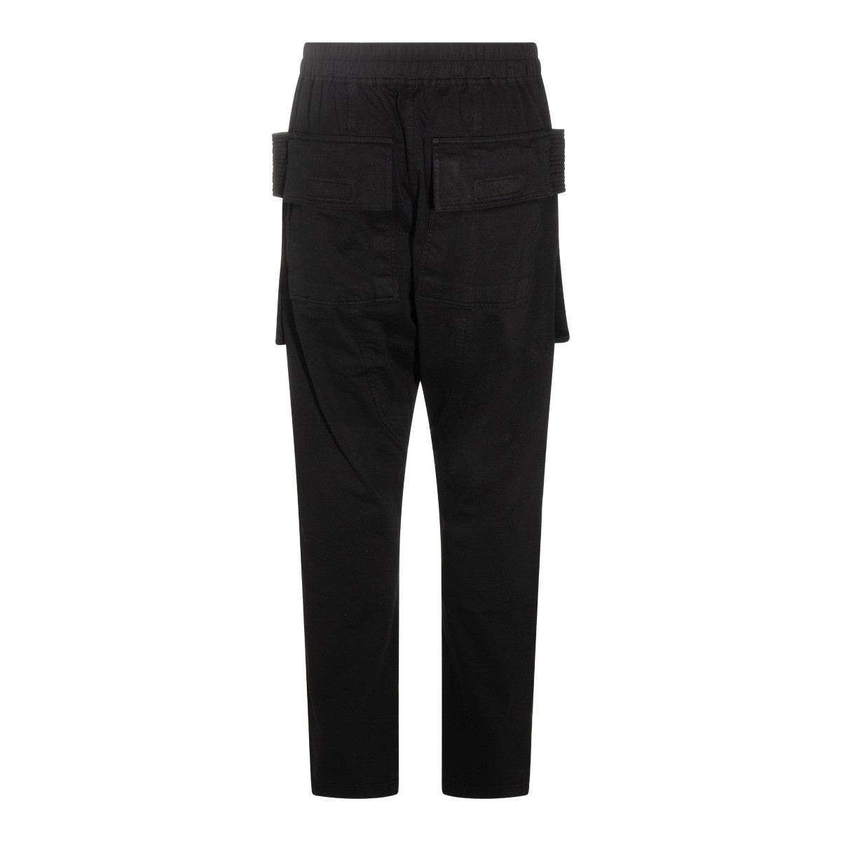 BLACK COTTON CREATCH CARGO PANT