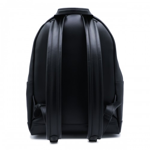 BLACK LEATHER BACKPACK