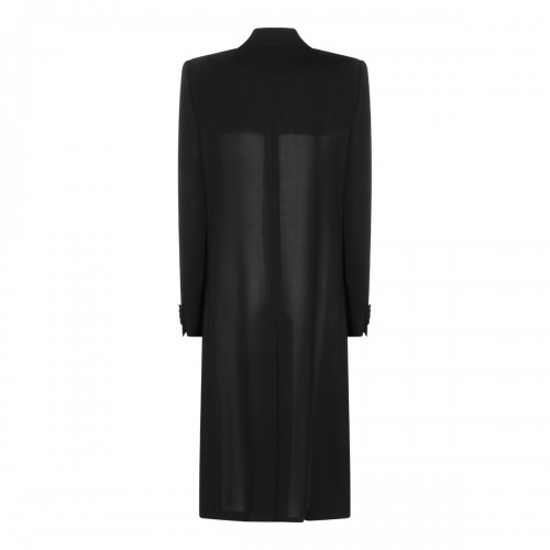 BLACK WOOL COAT 2