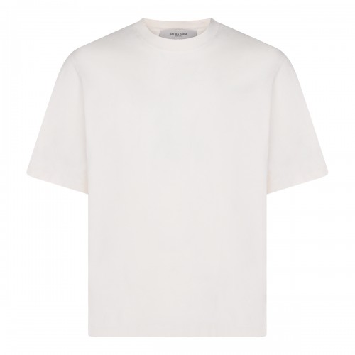 WHITE COTTON T-SHIRT