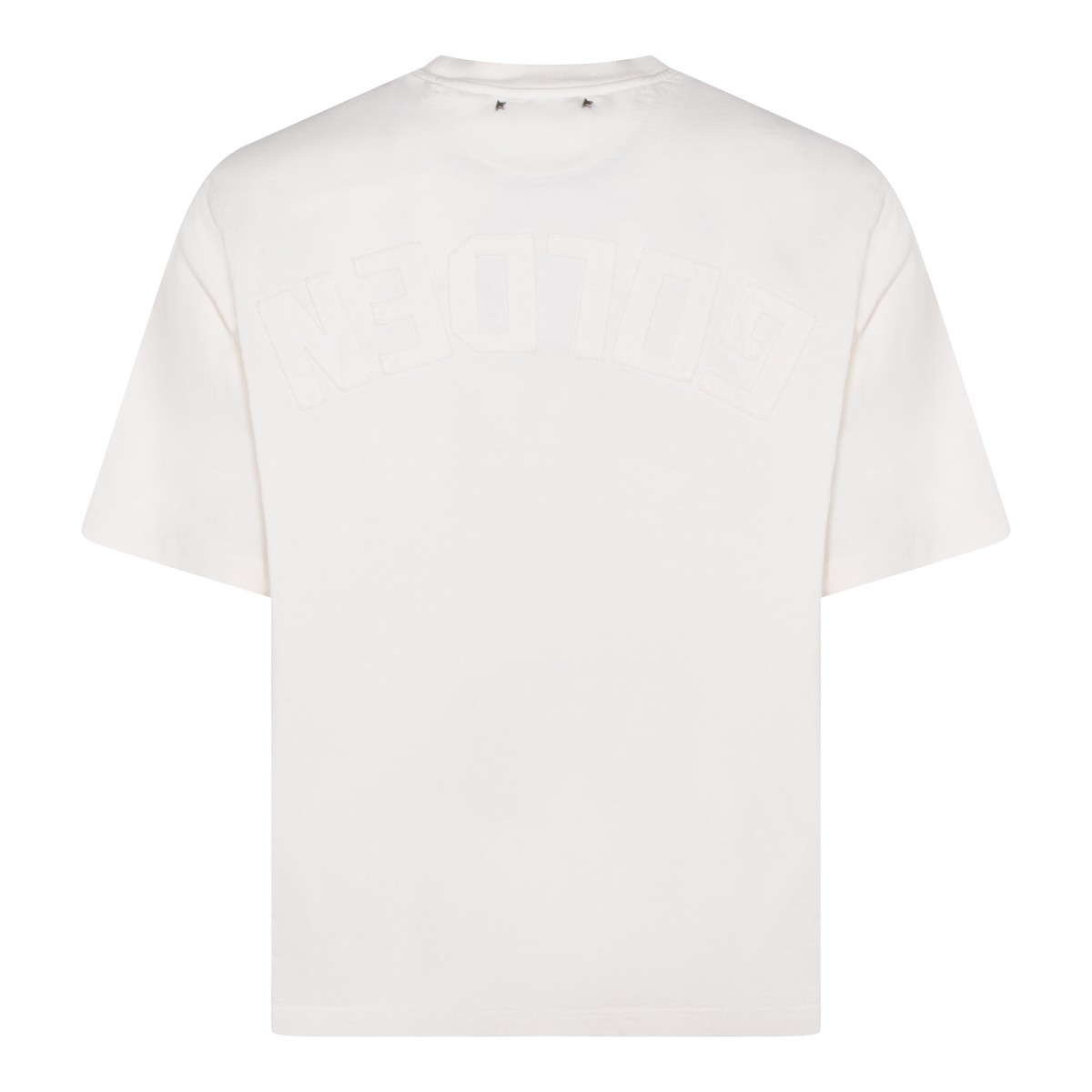 WHITE COTTON T-SHIRT