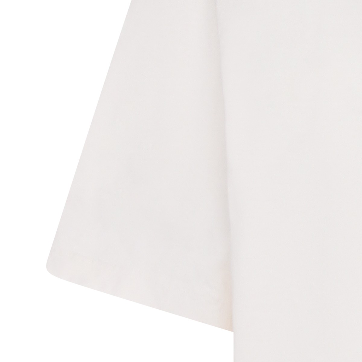 WHITE COTTON T-SHIRT