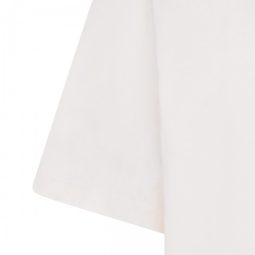 WHITE COTTON T-SHIRT