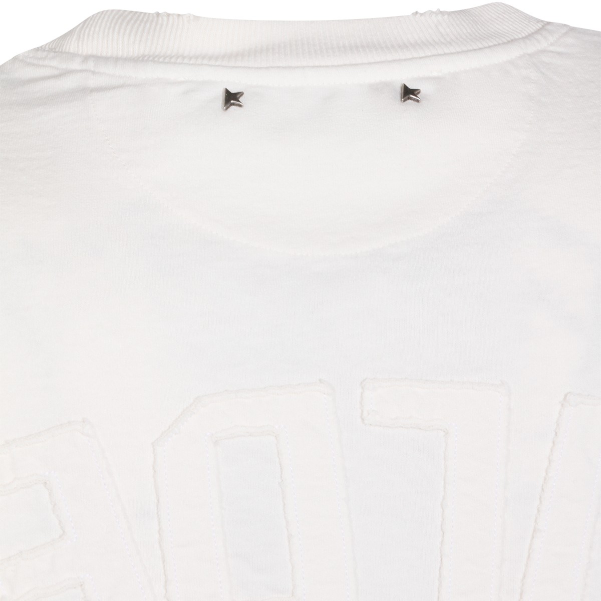 WHITE COTTON T-SHIRT