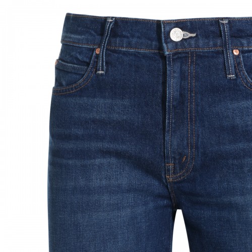 BLUE DENIM LIL KICK IT JEANS