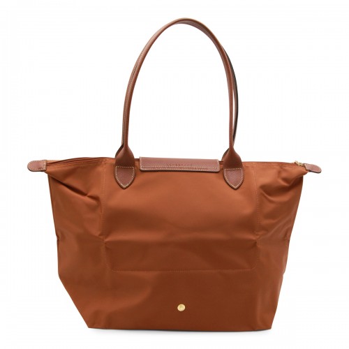 BROWN CANVAS LE PLIAGE ORIGINAL SAC CABAS L TOTE