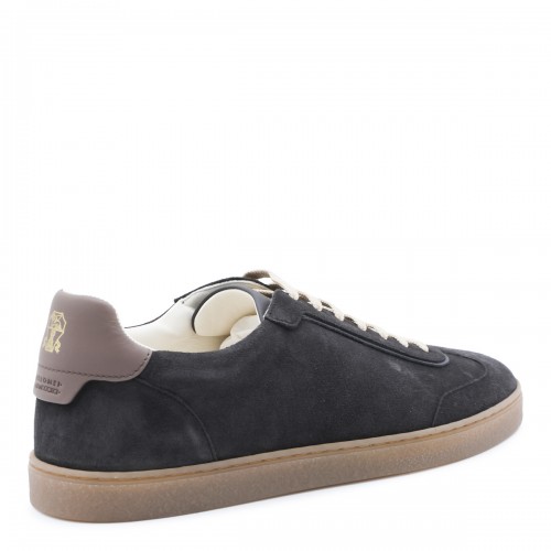 BROWN SUEDE SNEAKERS