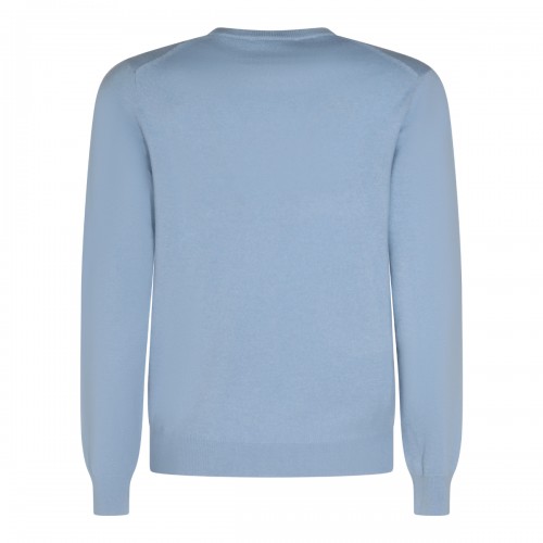 MALO BLUE CASHMERE SWEATER