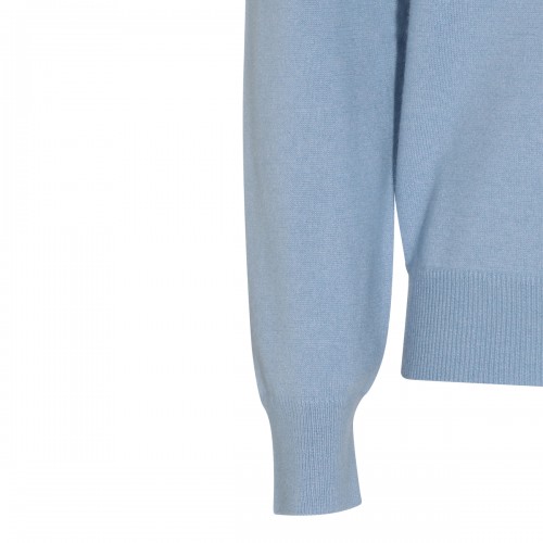 MALO BLUE CASHMERE SWEATER