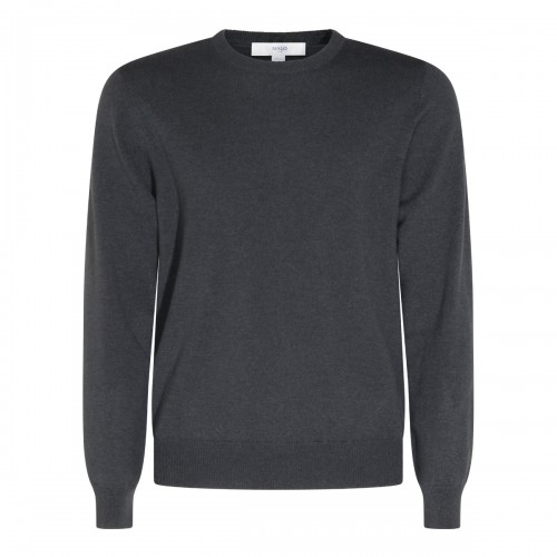IRON GREY CASHMERE SWEATER