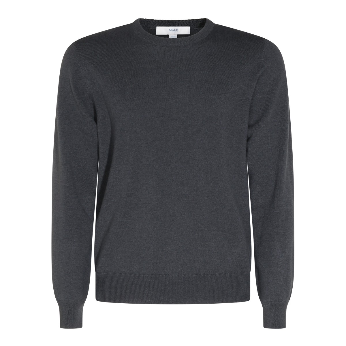 IRON GREY CASHMERE SWEATER