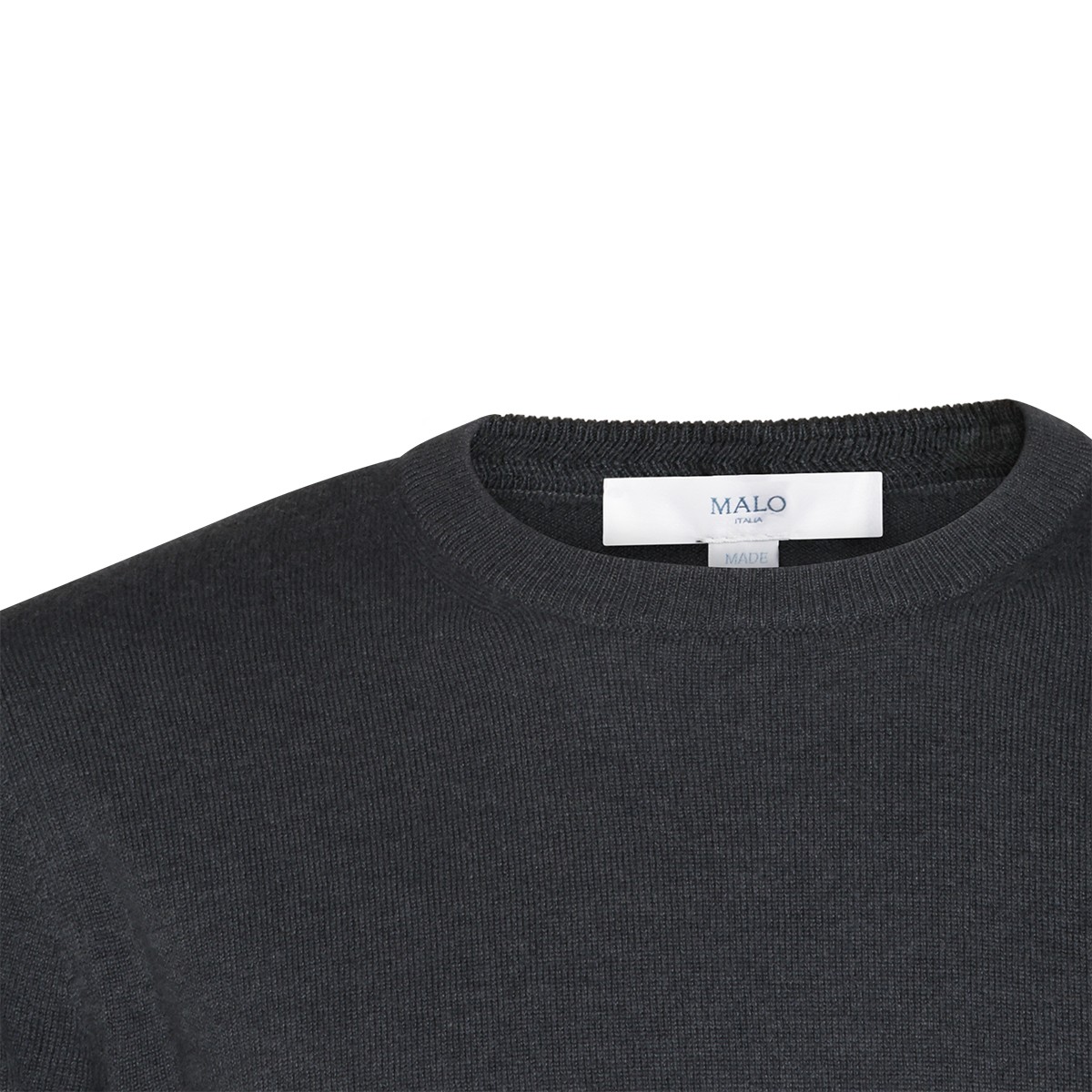 IRON GREY CASHMERE SWEATER