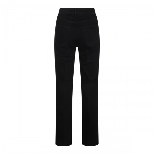 BLACK COTTON THE KICK JEANS 2