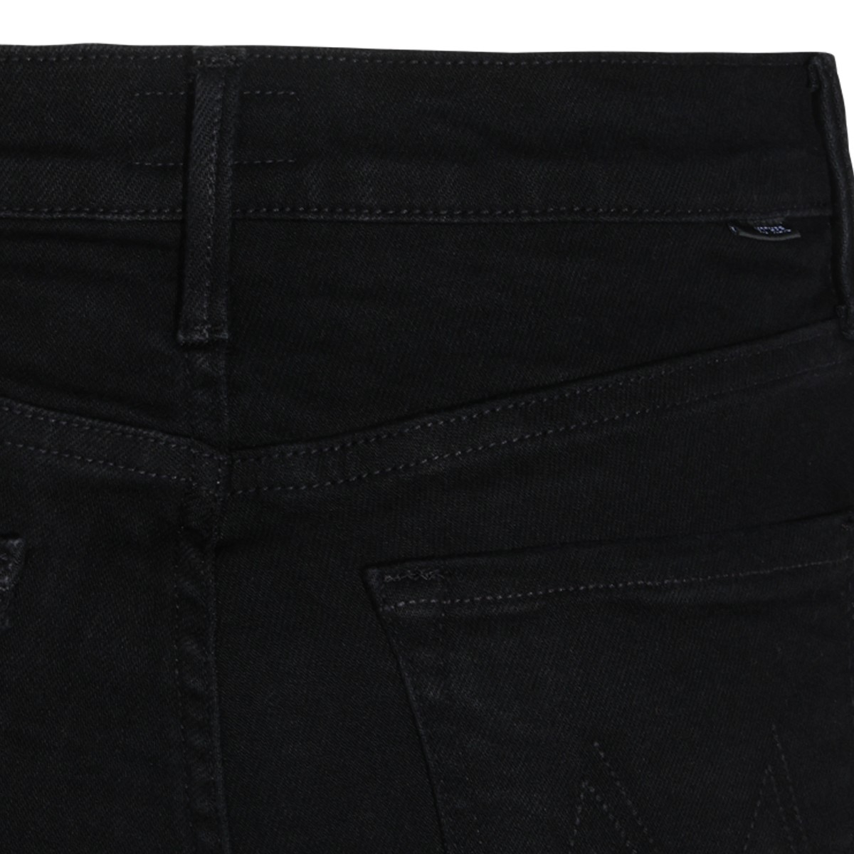 BLACK COTTON THE KICK JEANS