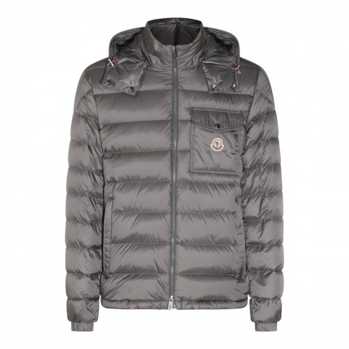 GREY PUFER VERITH DOWN JACKET