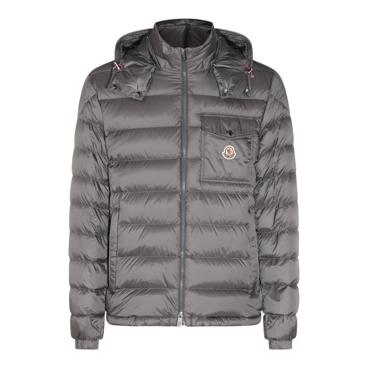 GREY PUFER VERITH DOWN JACKET