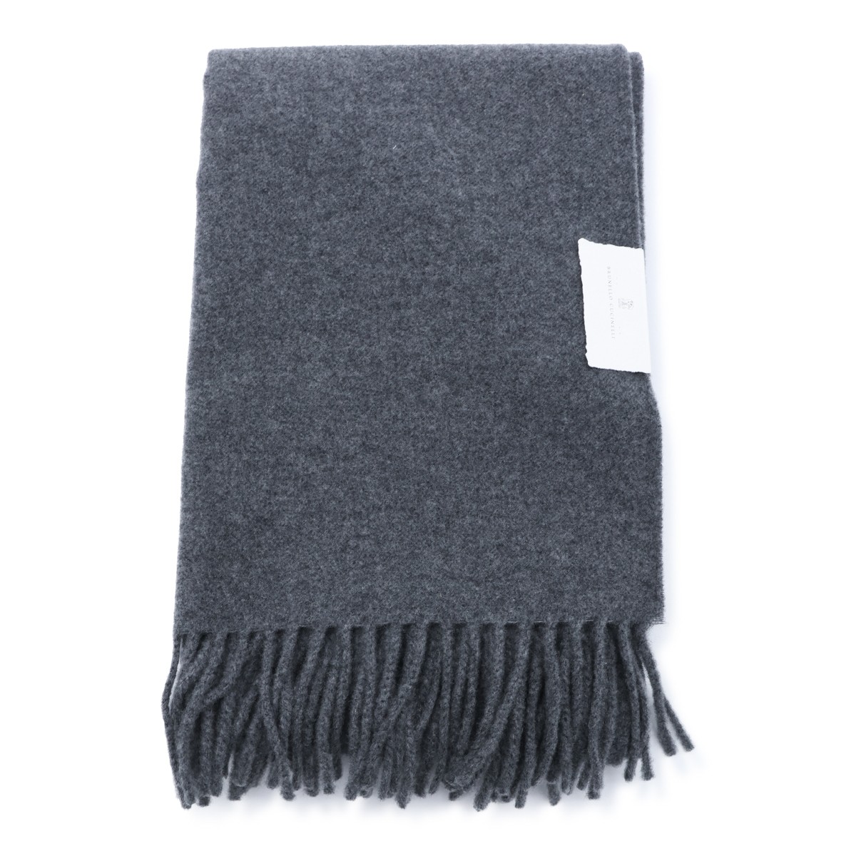 GREY CASHMERE SCARF