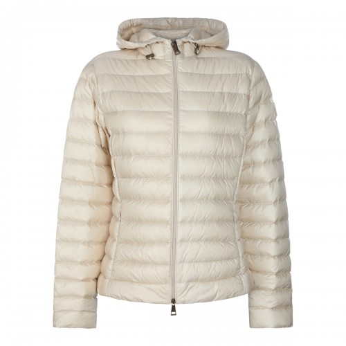 BEIGE PUFFER IGELHOOD DOWN...