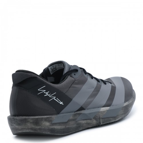 BLACK AND GREY ADIOS 9 SNEAKERS