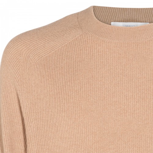 CAMEL CASHMERE SWEATER