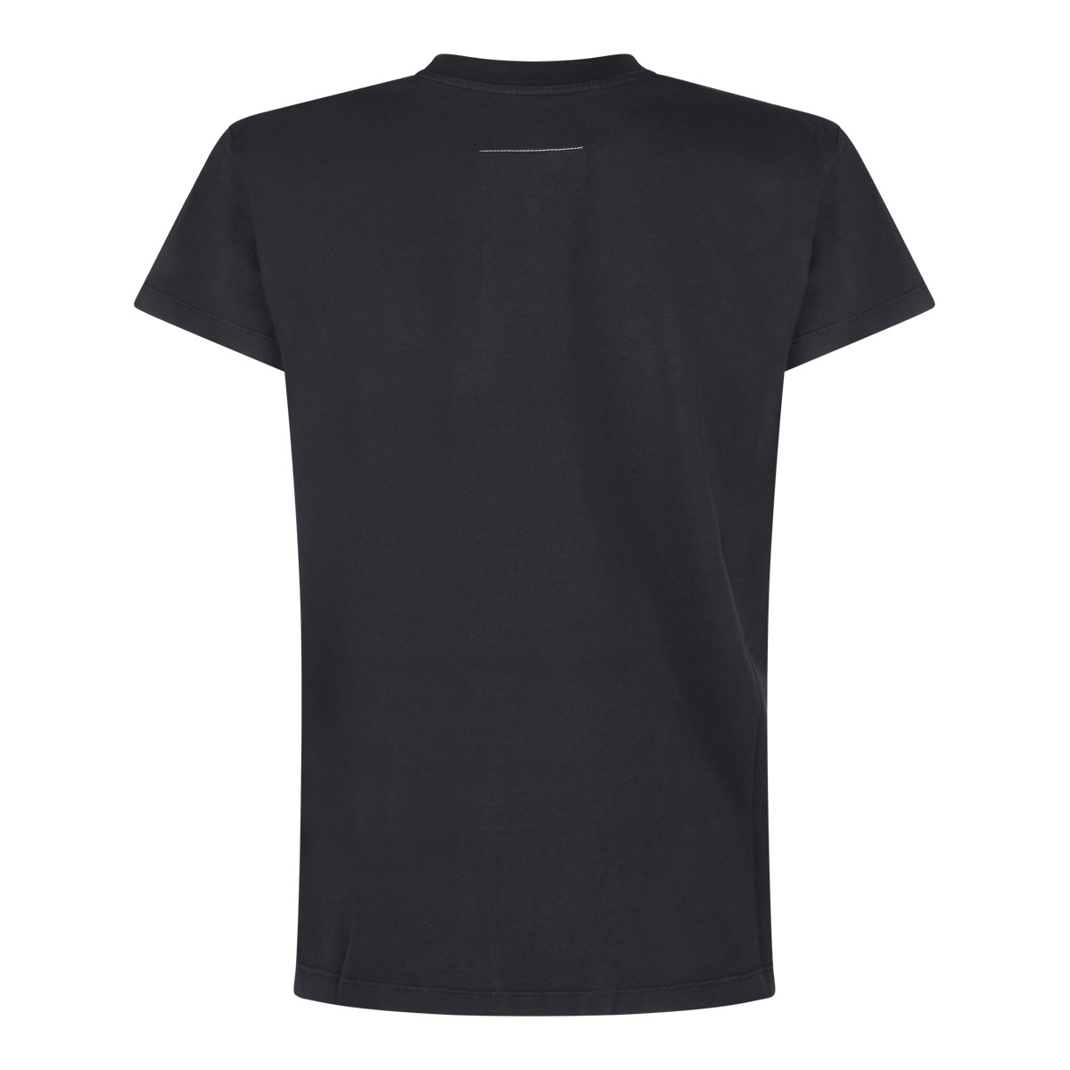 BLACK COTTON T-SHIRT