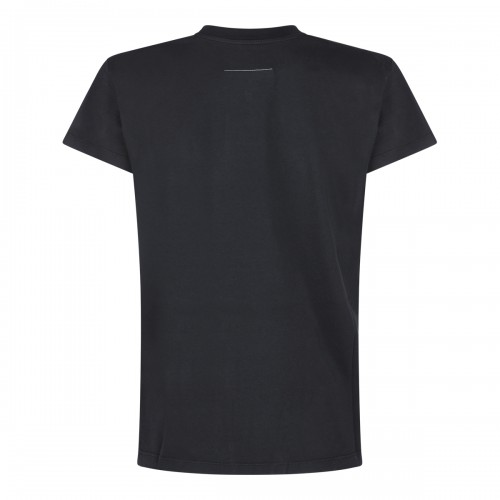 BLACK COTTON T-SHIRT